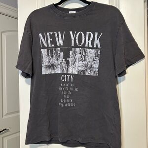 Garage Charcoal New York Graphic Tee